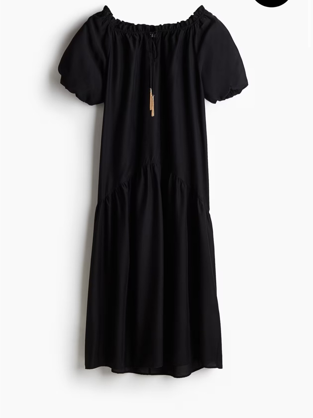 H&M DRAWSTRING-DETAIL DRESS